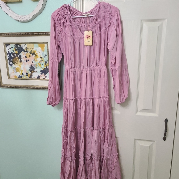 🔴SOLD🔴NWT Entro Pink Dress - Picture 7 of 7
